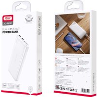 Внешний аккумулятор XO PB301 10000mAh (белый)