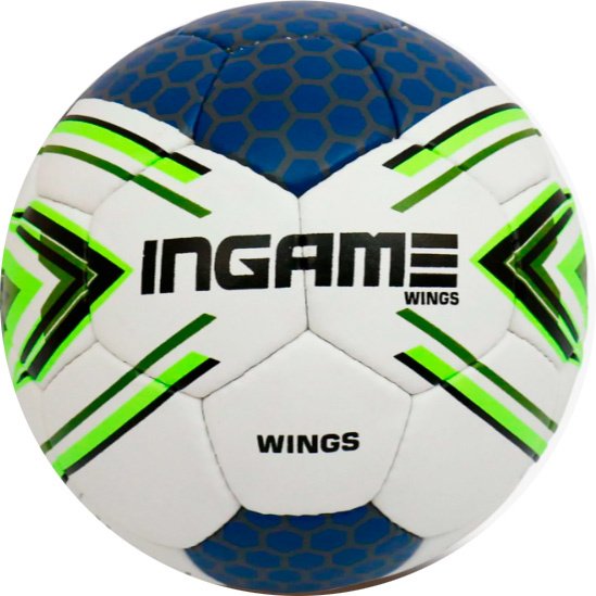 

Футбольный мяч Ingame Wings IFB-134 (5 размер, белый/синий/зеленый)