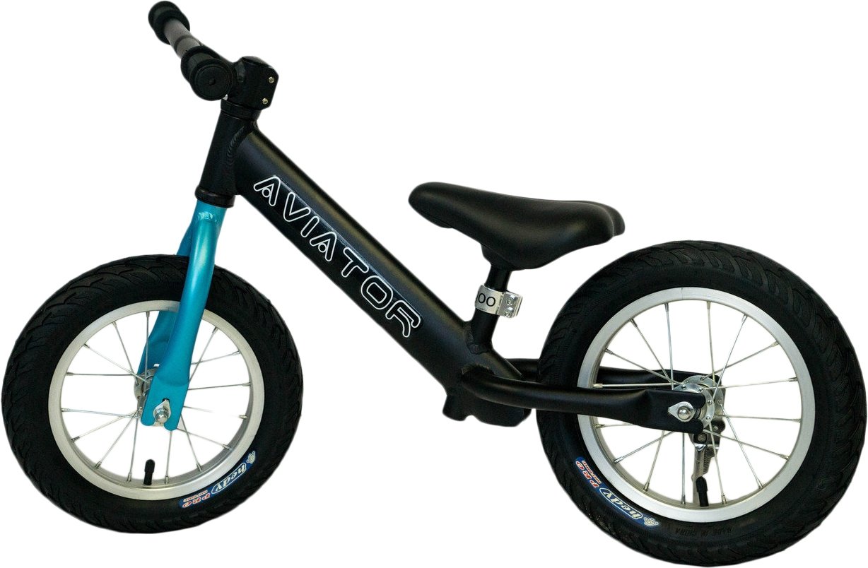 

Беговел Begoo Aviator Air (матовый черный/синий)