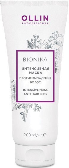 

Маска Ollin Professional BioNika Интенсивная против выпадения волос 200 мл