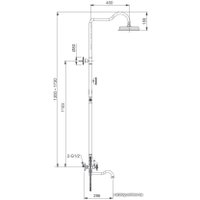 Душевая система  Gappo G2489-4