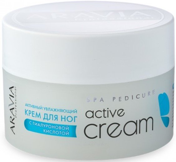 

Aravia Крем для ног Active Cream с гиалуроновой кислотой 150 мл