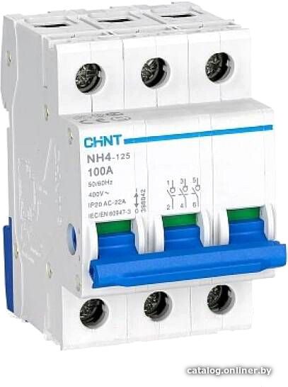 Выключатель нагрузки Chint NH4 3P 125A 398034