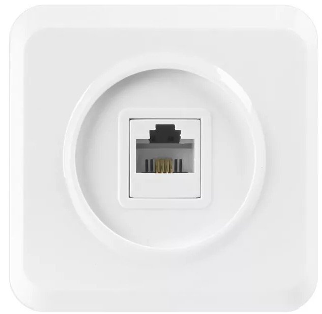 

Розетка телефонная SmartBuy Юпитер SBE-03w-S1-PH