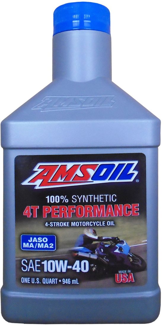 

Моторное масло Amsoil 100% Synthetic 4T Performance 4-Stroke 10W-40 0.946л