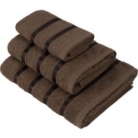 Набор полотенец Diana ПМD-ТемК-П3-30-50-70 (темное какао)