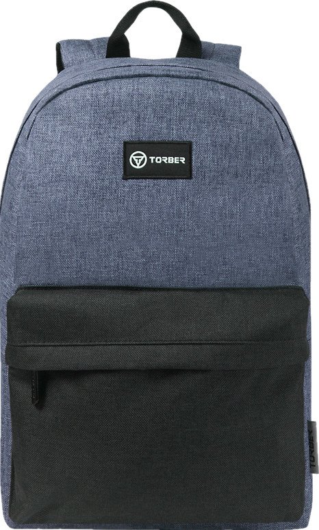 Городской рюкзак Torber Graffi T8965-GRE-BLK (серый/черный)