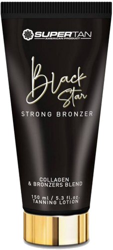Крем для загара SuperTan Black Star Cо Slimming эффектом и питательными маслами (150 мл)
