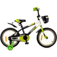Детский велосипед Favorit Sport 16 SPT-16GN2 (черный/зеленый)