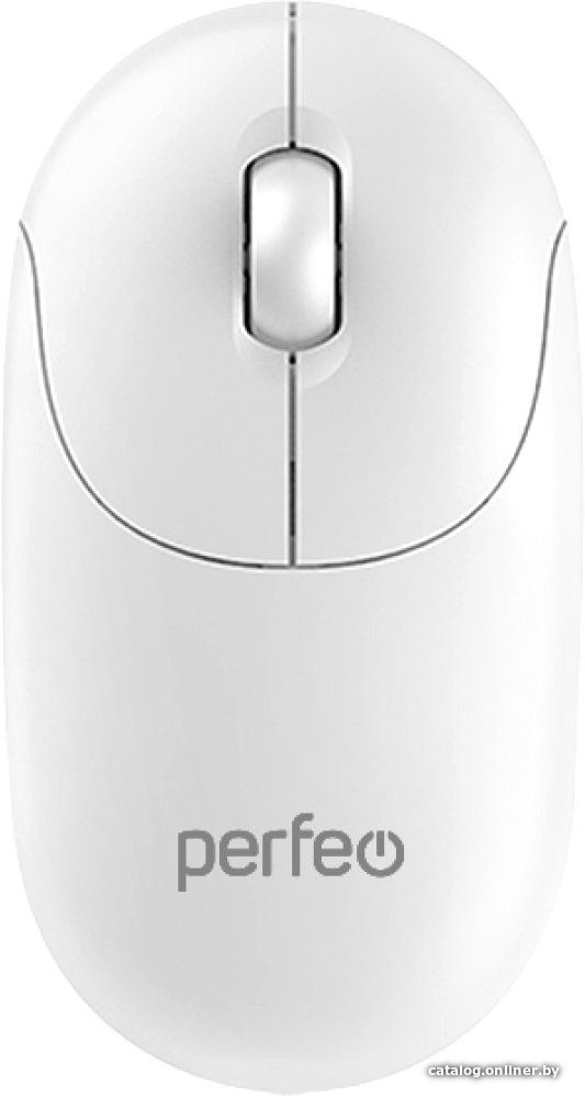 Мышь Perfeo Slim (белый)