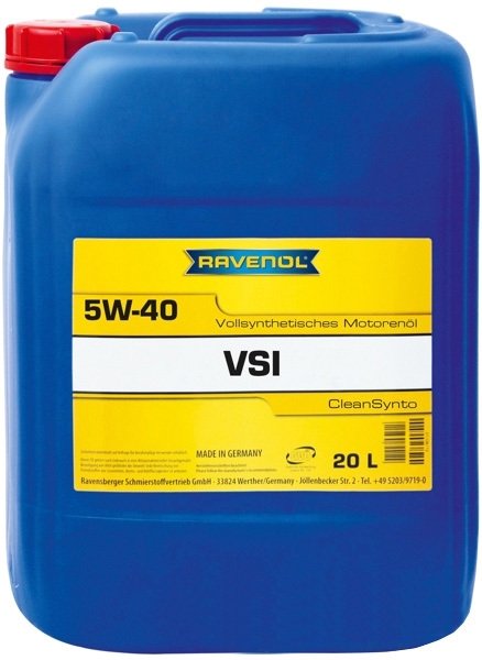 

Моторное масло Ravenol VSI 5W-40 20л