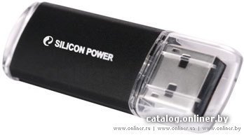 USB Flash Silicon-Power Ultima II I-Series Black 32 Гб (SP032GBUF2M01V1K)