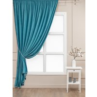 Штора Amore Mio RR PL T66-105 200x270 18649 (бирюзовый)