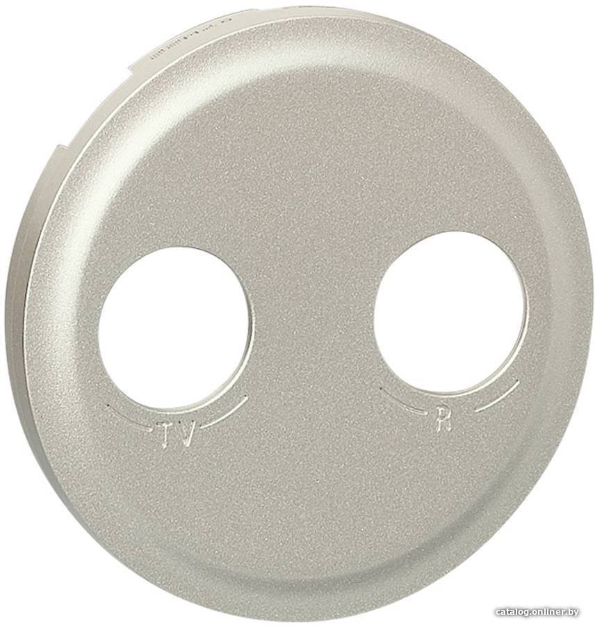 Накладка для TV розетки Legrand Celiane 68583 (Титан)