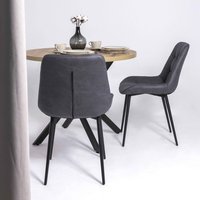 Стул Алвест AV 405 (графитовая замша Kiprus 13/черный)