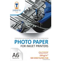 Фотобумага Papyrus Глянцевая A6, 230 г/м2 500 листов