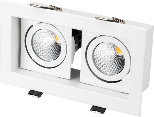 

Точечный светильник Arlight CL-KARDAN-S180x102-2x9W Warm 024127