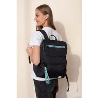 Городской рюкзак Grizzly RXL-325-2 (черный/мятный)