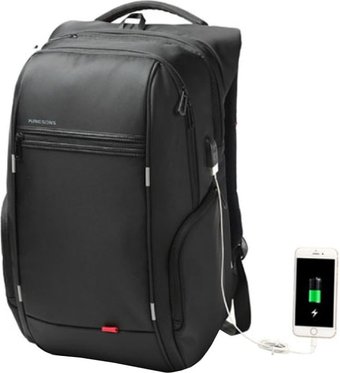 Городской рюкзак Kingsons KS3140WA17 17" (черный)