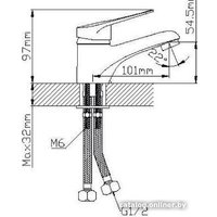 Смеситель Wisent WP10213