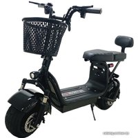 Электроскутер Wolong C1 Pro (чёрный)