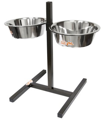 Подставка для мисок Zoonik 08868-1 (бронзовый, с мисками)