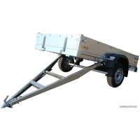 Одноосный прицеп ССТ 7132-6К (низкий тент)