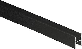 Профиль для фасадов Alutech Senator соединительный - черный муар