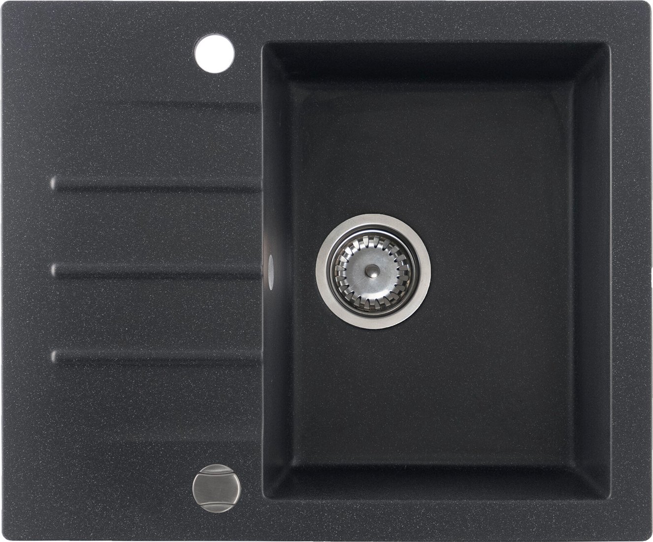 Кухонная мойка Kernau KGS A 4560 1B1D Black Metallic