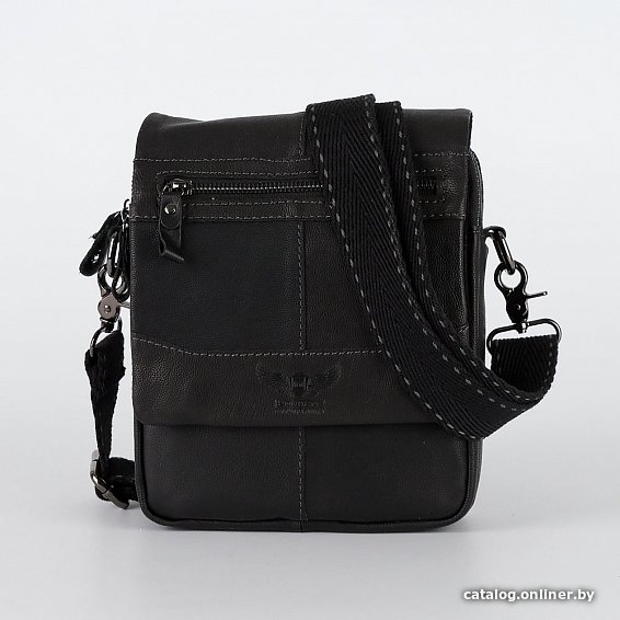 Сумка через плечо Poshete 196-1363-15-BLK (черный)