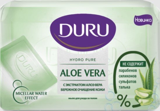 

Duru Мыло твердое Hydro Pure Алоэ 110 г