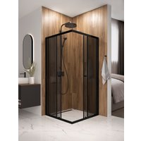 Душевой уголок Domani-Spa Shape 2 99 90x90x190 без поддона (графит/тонированное стекло)