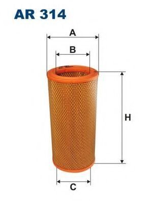 

Воздушный фильтр Filtron AR314