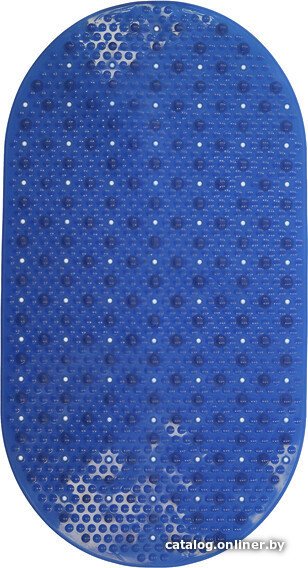 Коврик для ванной Вилина Массажный 6807 (38x69, синий)