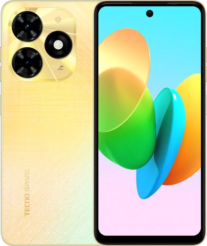 

Телефон Tecno Spark 20C 8GB/128GB (золотистый)