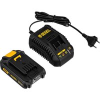 Эксцентриковая шлифмашина Denzel COS-125 (с 1-им АКБ)