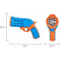 Пистолет для создания мыльных пузырей BRAUBERG Бластер-Кольт 665149 в Орше