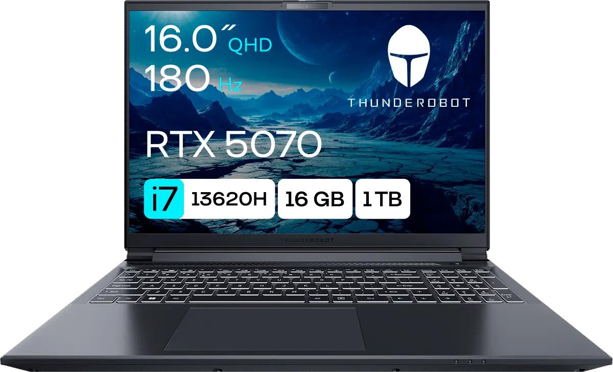 

Игровой ноутбук Thunderobot Range 16 Max JT009J00KRU