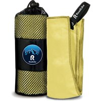 Полотенце RoadLike Camp спортивное охлаждающее 344003 (желтый)