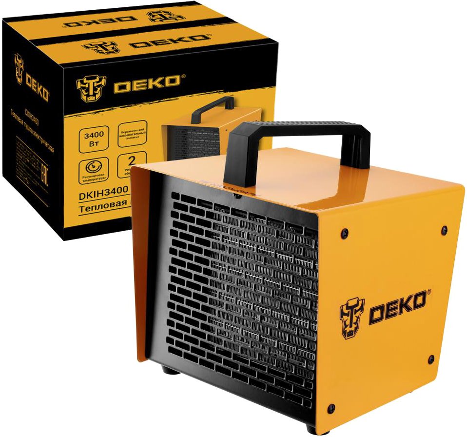 

Электрическая тепловая пушка Deko DKIH3400