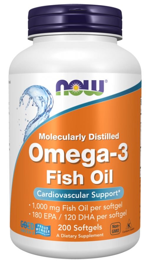 

БАД Now Foods Omega-3 30% (200 капсул)