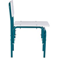 Детский стул Фея Мой малыш 0002742.32 (белый/морская волна)