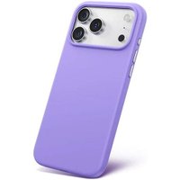 Чехол для телефона Baseus Colorful Liquid Silicone Magnetic Case для iPhone 17 Pro (фиолетовый)