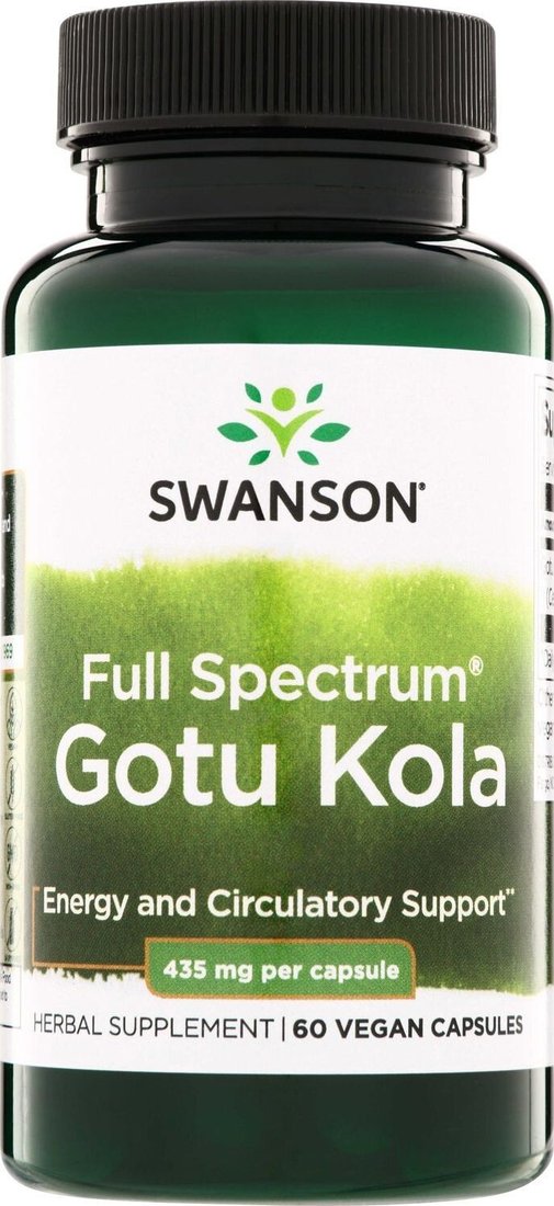 

БАД Swanson Gotu Kola 435 мг (60 капсул)