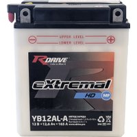 Мотоциклетный аккумулятор RDrive eXtremal HD YB12AL-A (12 А·ч)