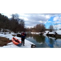 Гребная лодка Вольный ветер Одиссей 370 (оранжевый)