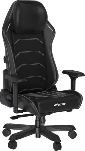 Игровое (геймерское) кресло DXRacer I-DMC/MAS2022/NL (черный с белой строчкой)