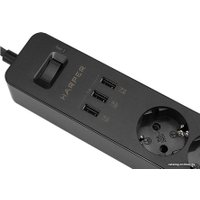 Сетевой фильтр Harper UCH-325 (черный)