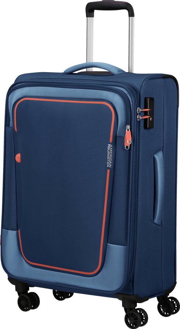 

Чемодан-спиннер American Tourister Pulsonic Combat Navy 68 см