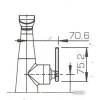 Смеситель Bravat Waterfall F173107C